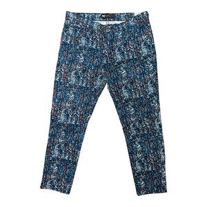 Levi's Blue Jeans with Artistic Pattern